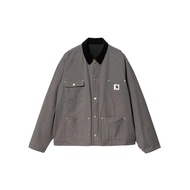 SACAI แบรนด์ญี่ปุ่น Dual-Sided Wearable Canva Jacket Loose Fit Plus Size สําหรับผู้ชายและผู้หญิงคู่ส