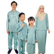 (Family Set) Baju Kurung Neo &amp; Kids Baju Kurung Neo