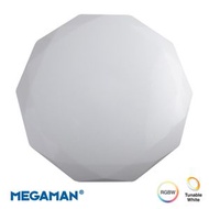 曼佳美 - Megaman 曼佳美 60W 天花燈 Ceiling Lamp AATOS-STARRY FCL74100v0-wf/ec/tw (鑽石+彩色)(60W) 燈飾 天花燈 家居燈飾
