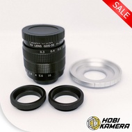 35mm f1.7 manual fixed lens For Fujifilm cameras with bokeh results