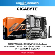GIGABYTE B860M DS3H WIFI6E Intel LGA1851 MATX Motherboard