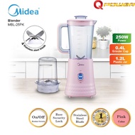 [READY STOCK] Midea 1.2L Blender (250W) MBL-25PK / MBL-6010W  ( Pink Or Green) MBL-35BK