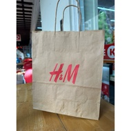 Liquidation of paper bags H&M auth