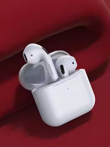 Pro4 Wireless Earbuds, 2024 Wireless Headphones Hifi Stereo Earphones with Enc Noise Canceling Mic, 