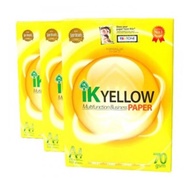 A4 Paper 70GSM IK YELLOW 450S KAJANG Paper PRINT Paper