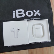 ibox airpods gen 2 second seken bekas original 100% heansfree blutut