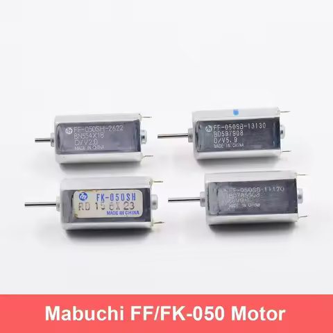 Mabuchi FF-050SB-11170/13130/2622 FK-050SH-07350 Mini Micro 050 Motor DC 1.5V 2V 6V 7V 9V 12V for Ca