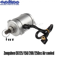 11 Teeth Engine Electric Starter Motor CG 150cc 200cc 250cc Air Cooled For pit dirt bike Go-Cart Spa