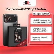 Camera protection sticker for iPh17 Pro/17 Pro Max Mipow Titanshield Mipow Kingbull