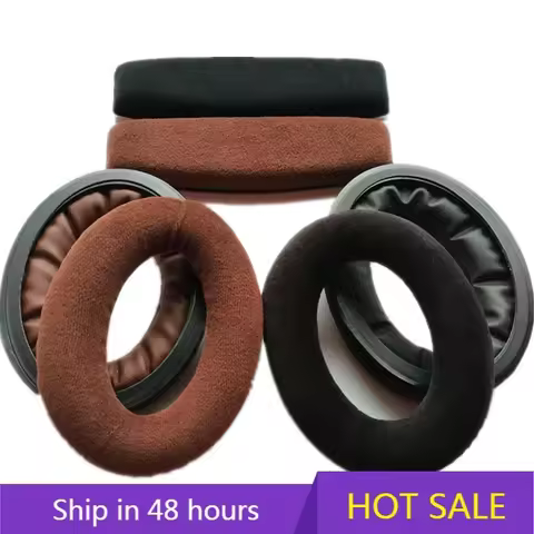 New Velvet Replacement Parts for Sennheise HD569 HD598 HD598SE HD599 Ear Pads Bumper Headband Earmuf
