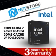 INTEL CORE ULTRA 7 265KF LGA1851 30MB CACHE UP TO 5.50GHz DESKTOP PROCESSOR - BX80768265KF
