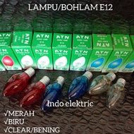 E12 chili heart bulb night light