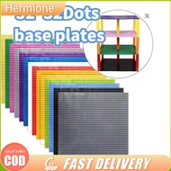 32 * 32 50 * 50 Dots Building Block Baseplate DIY Plastic Colorful Classic Brick Compatible Kids Toy