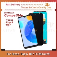 6.1"Tested For Tecno Pop6 BE7 LCD Display Touch Digitizer Assembly Replace Repair mobile phone Scree