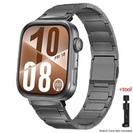 GEEKTHINK สายรัดไทเทเนียมโลหะแม่เหล็ก (ไม่มีนาฬิกา) สำหรับนาฬิกา Huawei พอดีกับสายสำหรับ Huawei ปรับ