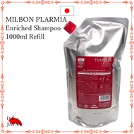 MILBON PLARMIA Enriched Shampoo 1000ml Refill
