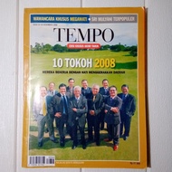 Majalah Tempo Edisi Des 2008 Cover 10 Tokoh 2008
