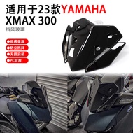 Suitable for Yamaha XMAX300 23 Modified Original Sports Short Windshield Front Windshield Competitive Goggles Deflector