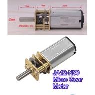 J12-N30 DC 3V 6V 12V Micro Metal Gear Motor Gear Wheel Gear Motor 15RPM 30RPM 50RPM 60RPM 100RPM 150