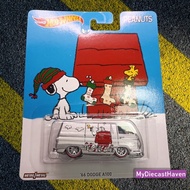 Hot Wheels 66 Dodge A100 | Peanuts | Car Culture | Card Not Mint