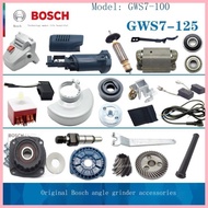 Original Bosch Angle Grinder Accessories GWS7-100/7-125 Grinder Rotor Stator Carbon Brush Switch Cas