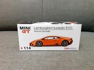 MINI GT 114 LAMBORGHINI HURACAN  EVO 藍寶堅尼