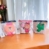 日本 LeSportsac X Line Friends Brown 幻色帆布 迷你 收納袋