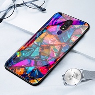 Case For OPPO F11 F11 Pro A9 2019 A9X Phone Diamond Color Glass Shell Shockproof