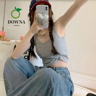 DOWNA Strap Vest, Slim Knitted Outerwear Vest, 2024 Sleeveless Breathable Outerwear Streetwear Summe