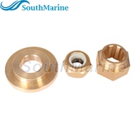 Outboard Motor 8219321 Thrust Washer, 23-420911 Spacer, 11-40140 13914 Propeller Nut for Mercury 6HP