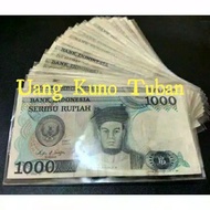 UANG LAMA / KUNO 1000 RUPIAH SISINGAMANGARAJA TAHUN 1987