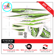 TEM XE NOUVO 4 NV4 TEM RỜI NOUVO 4 V26 DÁN XE TRẮNG