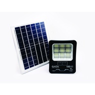 Global House GATA โคมฟลัดไลท์โซลาร์เซลล์ LED 100W แสงเดย์ไลท์ รับประกันของเเท้!