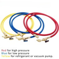 Refrigerant Charging Hose with Ball Valves for R410A R134A Refrigerant Charging Hoses HVAC, 1/4'' SA