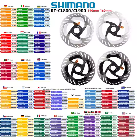 Shimano RT-CL800 RT-CL900 Brake Rotor CENTER LOCK ICE TECHNOLOGIES FREEZA 140mm 160mm ULTEGRA XTR DU