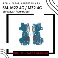 PCB SAMSUNG M22 / M32 / M225 / M325 / SM-M225F / SM-M325F SMART IC FAST CHARGING - CONNECTOR BOARD