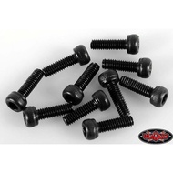 Nut Z-S0829 : RC4WD Steel Countersunk Head Screw M2.5 X 8MM (10)