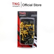 Vario Beat Scoopy Pcx 4x16 gold Clip Bolts / Honda Matik Gold Body Clip Bolts