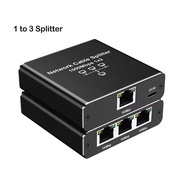 Gigabit Network Splitter One Point Three 1 Point 3 Network Sharing Network Port RJ45 Network Cable S