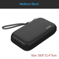 ORICO Headphone Case Bag Hard Accessories Waterproof Storage Bag Organizer For USB Cable Charger SD TF Cards