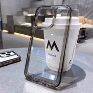 Ultra Crystal Clear Acrylic Anti Yellowish Case for iP 17 16 15 Pro Max 14 13 12 11 Space Transparen