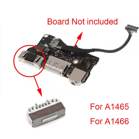 1-10pcs Laptop DC Jack Board Charging Port Repair Connector 5 Pins for Macbook Air 13" A1466 11" A14