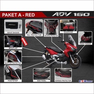Adv 160 BODY PROTECTOR PACKAGE - FULL SET OF ADV 160 PROTECTIVE ACCESSORIES