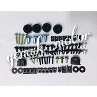 HONDA WAVE 125X ULTIMO COVER SET SCREW FULL SET