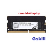 Ddr4 ram laptop 4gb and 8gb GSkill buss 2133 / 2400 / 2666 / 3200...laptop ram.. as shown.