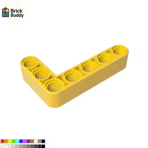 [50g] MOC Model 32526 Parts 3x5, L-shaped Arm with Holes