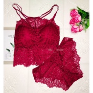 BRA 34A/34B/34C(M)/36A/36B/36C(L), PANTIES M/L