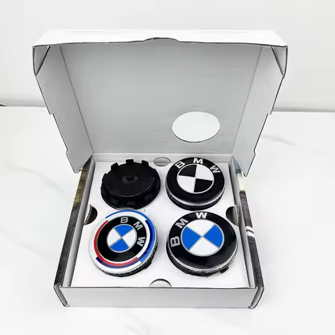 W 4pc 68mm 56mm 50th Anniversary Floating Wheel Center Caps For BMW G11 G12 G30 G31 G32 G08 G05 F46 