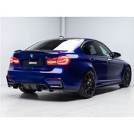 BMW F30 M3 vorsteiner rear bumper diffuser glossy black F30 3series