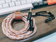 16絞7N單晶銅混單晶銀 MMCX 3.5 for AKG/Campfire/JVC/Shure/Westone/SONY